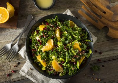 Tangy Orange Kale Salad